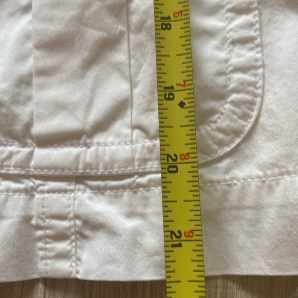 Talbots White Button Down Blouse 6 - Picture 7 of 8